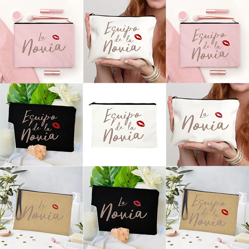 Luxury Bags La - Trousse de maquillage en toile de