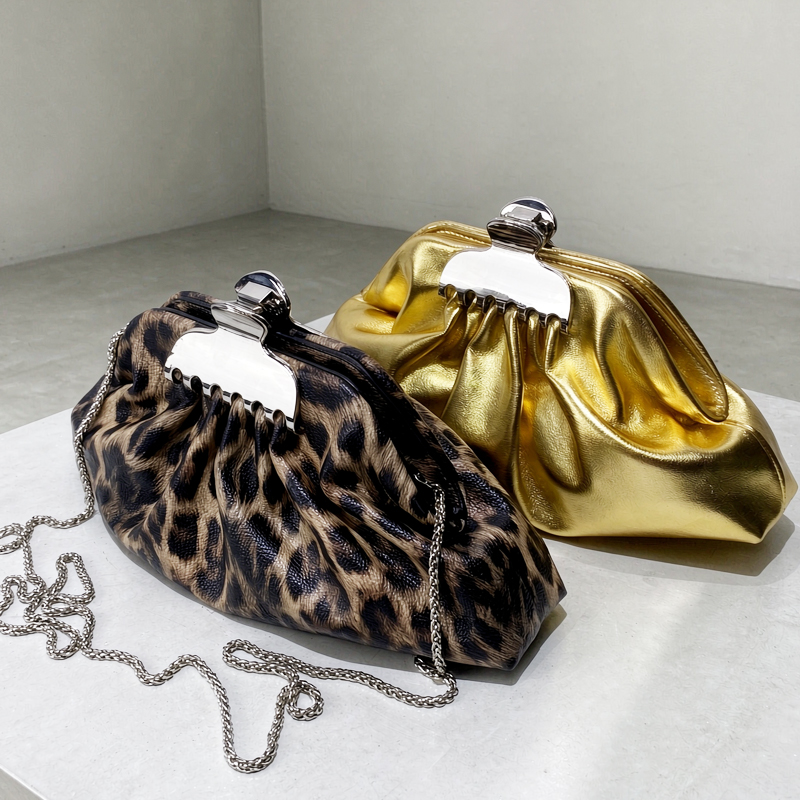 Luxury Bags On Sale - Sacs de soirée imprimés léopard d'embrayage